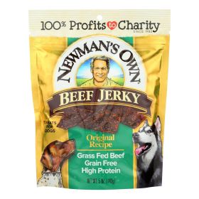 Newman's Own Organic Beef Jerky Original Recipe - Case Of 6 - 5 Oz Newman's Own Organic Beef Jerky Original Recipe - Case Of 6 - 5 Oz